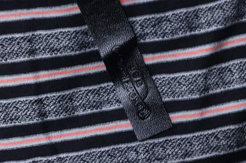 Chrome Hearts Matty Boy Striped All Over Cross Short Sleeve Tee