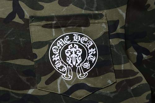 Chrome Hearts American Flag Pocket Tee (Camo)