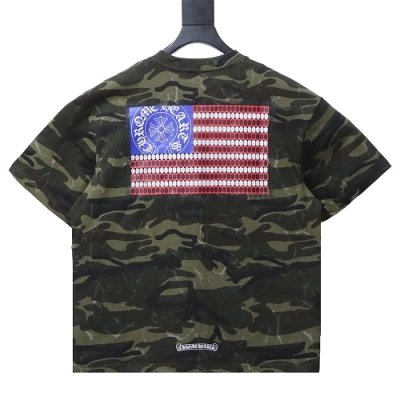 Chrome Hearts American Flag Pocket Tee (Camo) 01