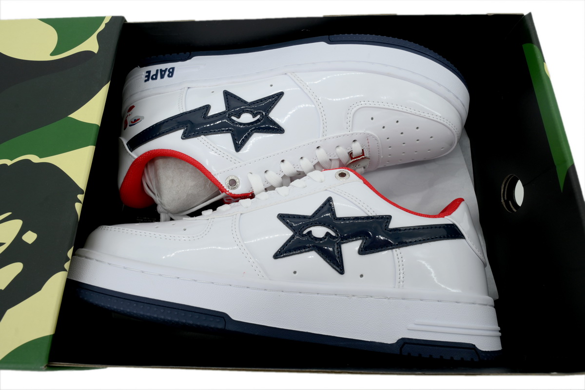 KidSuper × A BATHING APE BAPE STA ENG“White” 1M23 191 929 