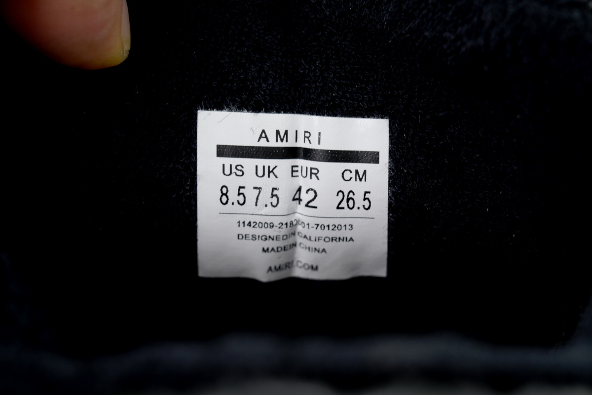 PK God Batch AMIRI Diamond All Black