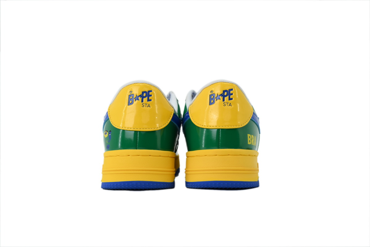 KidSuper × A BATHING APE BAPE STA Brazil "Green Yellow"  1M23 191 936