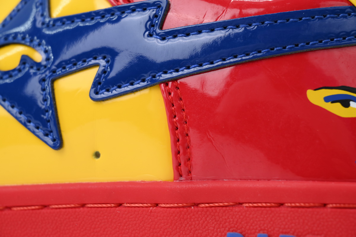 KidSuper × A BATHING APE BAPE STA ESP "Red"  1M23 191 933 
