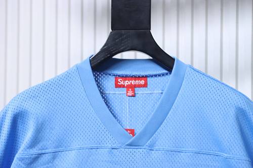 Supreme × DJ Screw Football Jersey Blue
