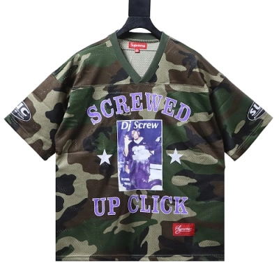 Supreme x DJ Screw Football Jersey 01