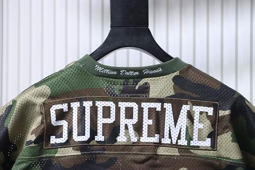 Supreme x DJ Screw Football Jersey