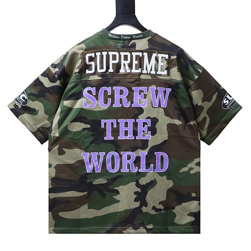 Supreme x DJ Screw Football Jersey