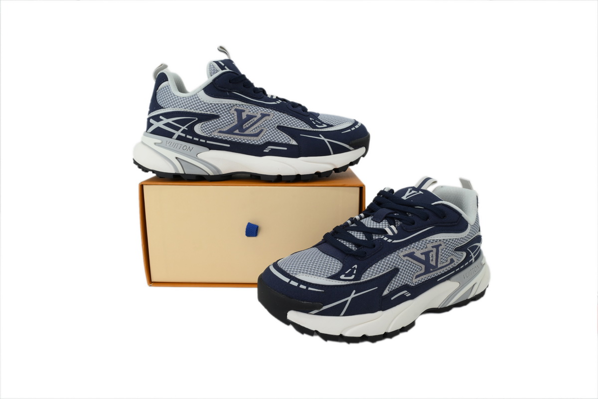  PK God Batch  Louis Vuitton Tatic Runner Sneaker "Slate Blue"