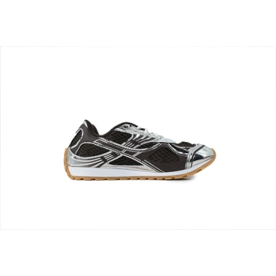 Bottega Veneta Orbit Sneaker 'Fondant Silver' 02