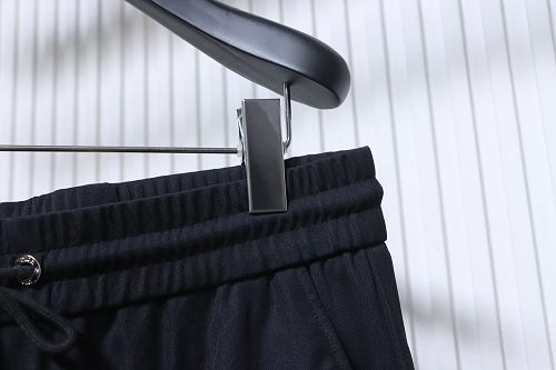 Dior  Cuffed-hem trousers Black
