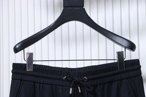 Dior  Cuffed-hem trousers Black