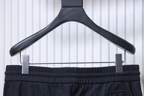 Dior  Cuffed-hem trousers Black