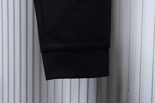 Dior  Cuffed-hem trousers Black