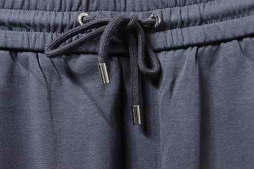 Louis Vuitton Cuffed-hem trousers Grey