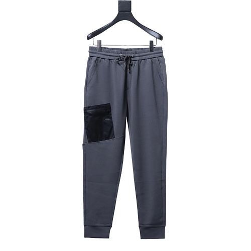 Louis Vuitton Cuffed-hem trousers Grey