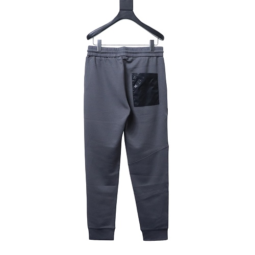 Louis Vuitton Cuffed-hem trousers Grey