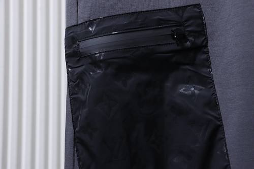 Louis Vuitton Cuffed-hem trousers Grey