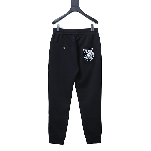 Louis Vuitton Side-zip trousers Black