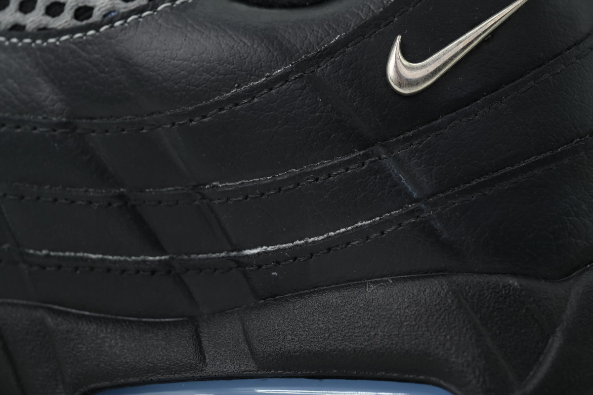 Palace x Nike Air Max 95 'Big Bubble - Metallic Silver' IQ7708-095 