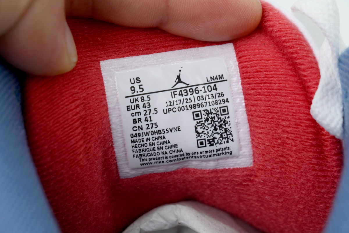 PK God Batch  Air Jordan 3 'True Blue' IF4396-104 