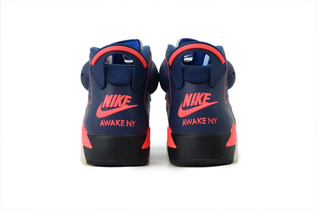 PK God Batch Awake NY x Air Jordan 6 Retro 'Midnight Navy Infrared' IQ5706-400