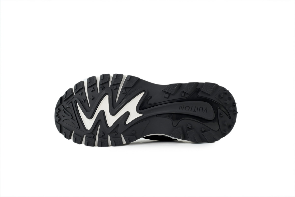 PK God Batch Louis Vuitton Tatic Runner Sneaker "Black Silver"