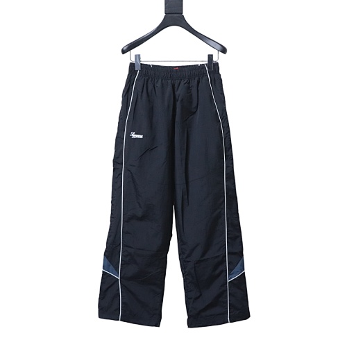 Supreme Contrast Piping Track Pant Black