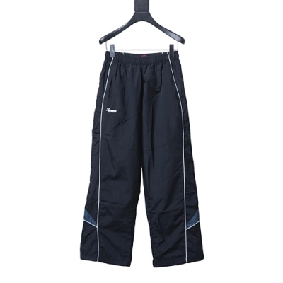 Supreme Contrast Piping Track Pant Black 01