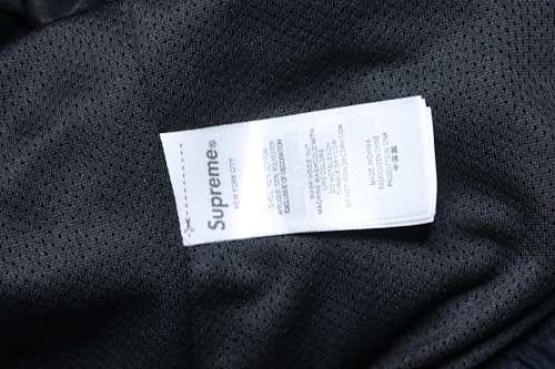 Supreme Contrast Piping Track Pant Black