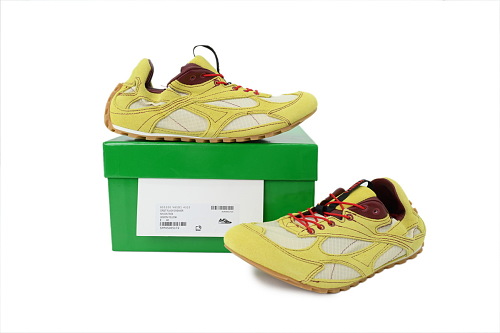 PK God Batch  Bottega Veneta Orbit Flash Sneaker 'Lemon yellow'  855200 V65D1 4325