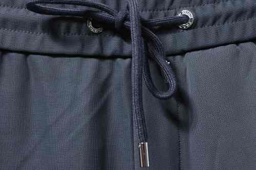 Prada Red Trousers With Back Flap Pockets