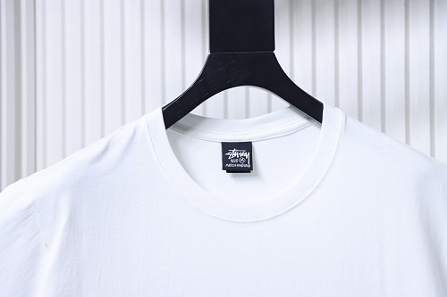 Stussy 24SS CDG Limited Edition Printed Short-Sleeve white
