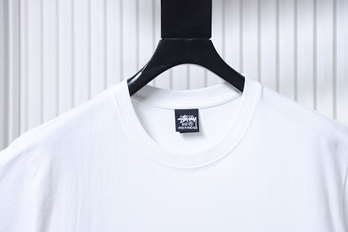 Stussy 24SS Floral Print Short-Sleeve T-Shirt white