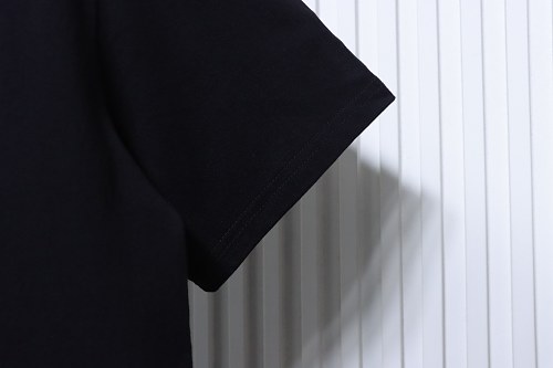 Stussy Band portrait print short-sleeved shirt Black