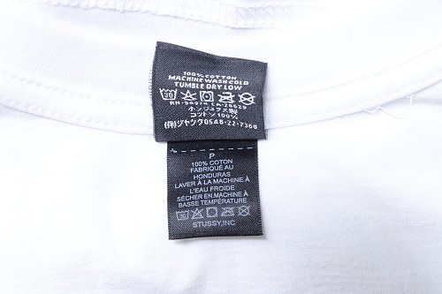 Stussy Three Little People Print Short-Sleeve white