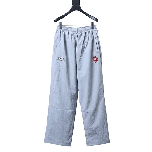 Balenciaga Soccer Tracksuit Pants Silver-gray