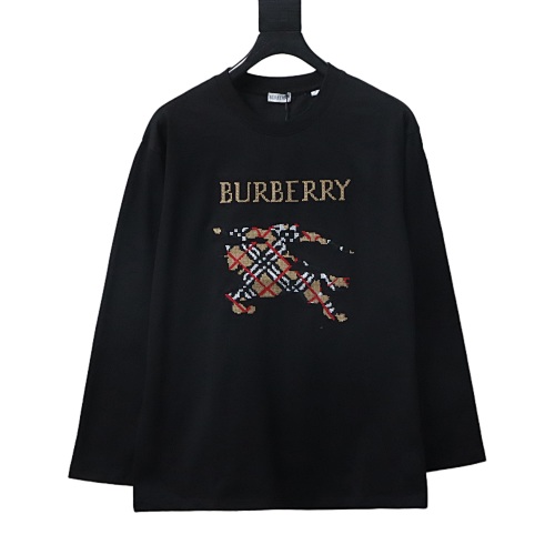 Burberry Intarsia EKD Sweatshirt Black
