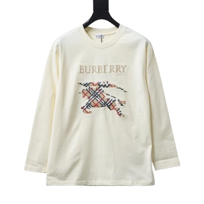 Burberry Intarsia EKD Sweatshirt Apricot 01