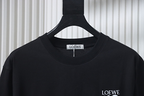 Loewe Oversized-fit long-sleeve T-shirt Black