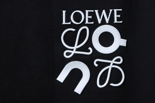 Loewe Oversized-fit long-sleeve T-shirt Black