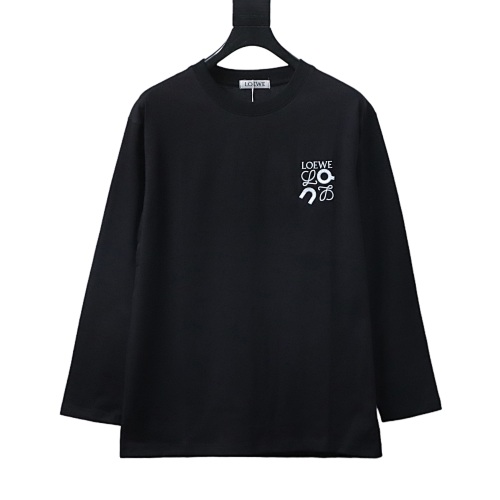Loewe Oversized-fit long-sleeve T-shirt Black