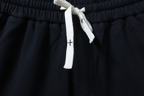 Chrome Hearts Y NOT Cemetery Cross Sweat Shorts