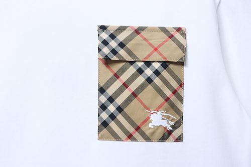 Burberry Vintage Check Pocket T-shirt White