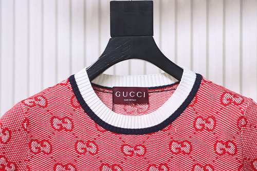 Gucci Short Sleeve Jumper