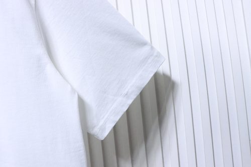 Loewe Loose Fit With Sequin Anagram Embroidery T-shirt White