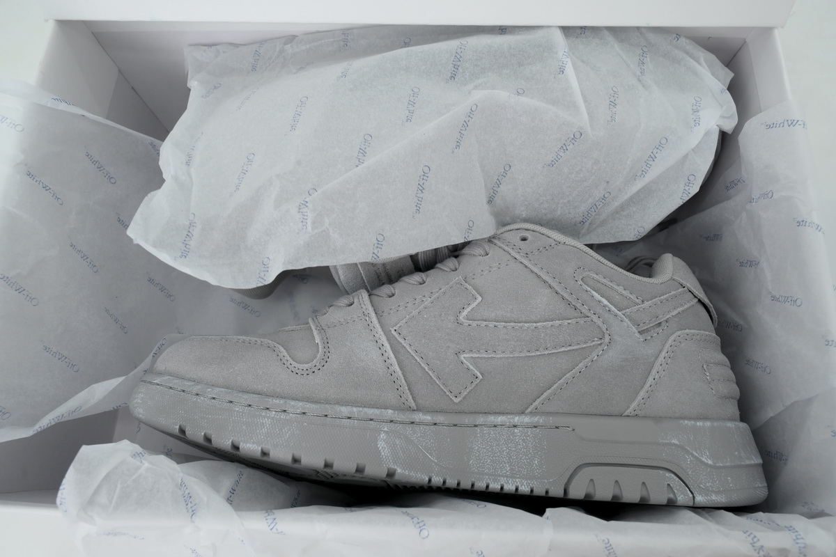 PK God Batch Off-White Out Of Office 'For Walking Grey'  OMIA189F 25LEA 00B0907 