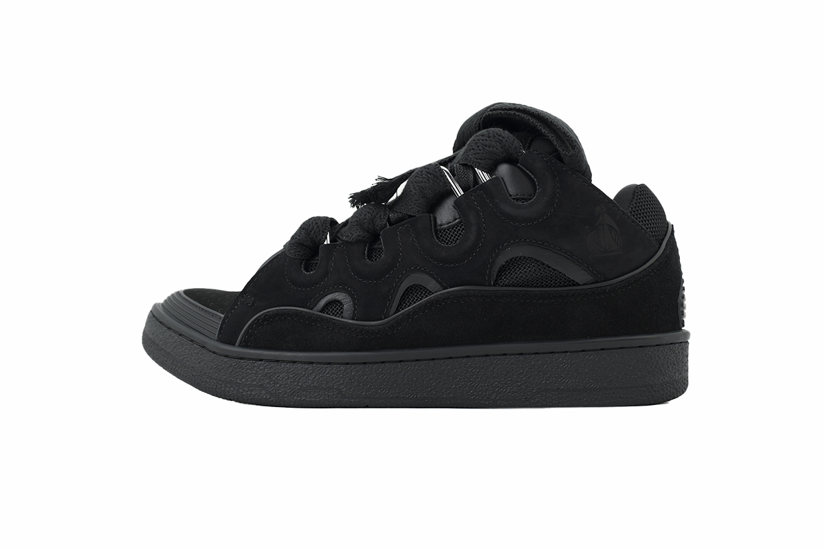  Lanvin Leather Curb All Black