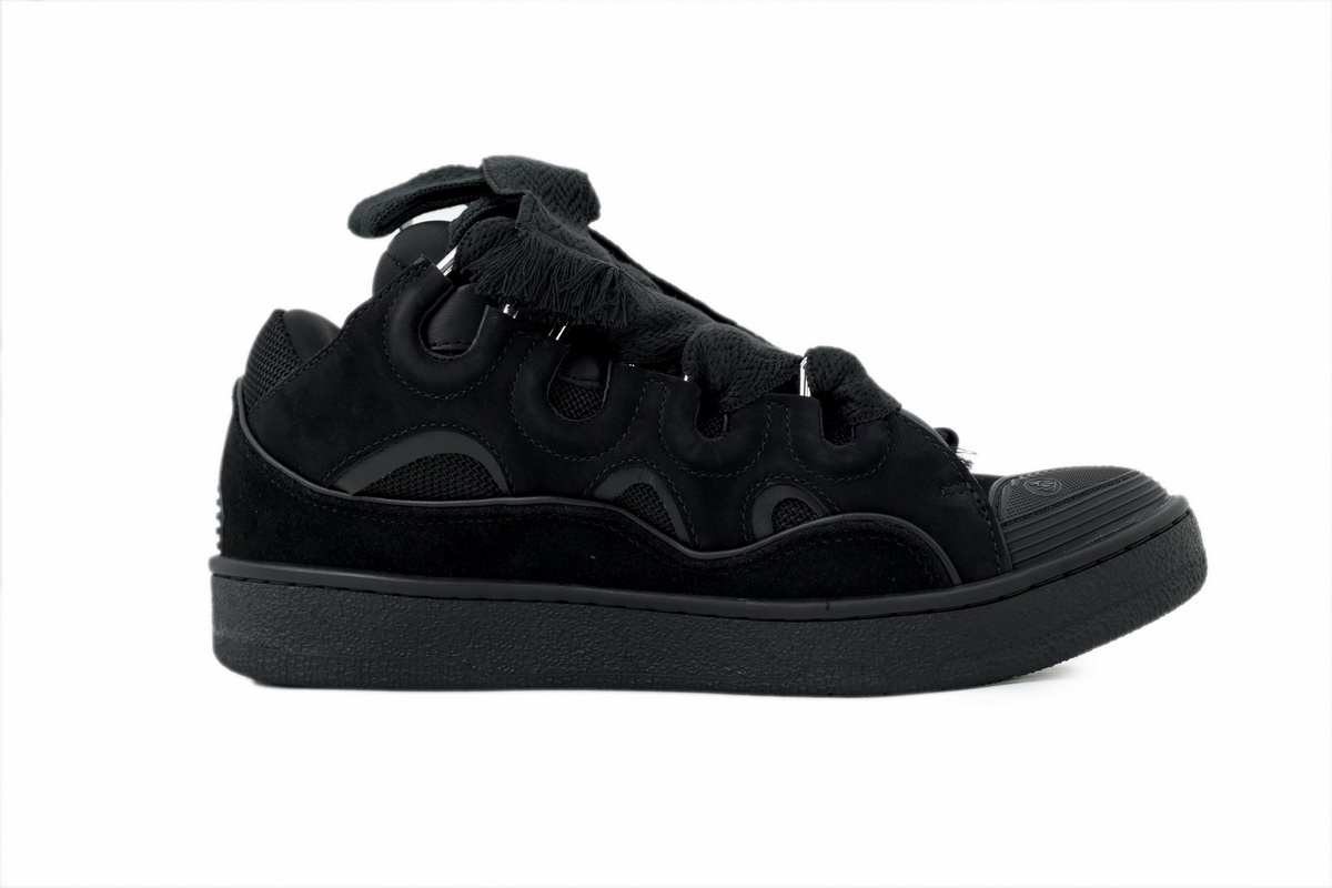  Lanvin Leather Curb All Black
