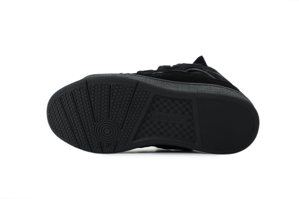  Lanvin Leather Curb All Black