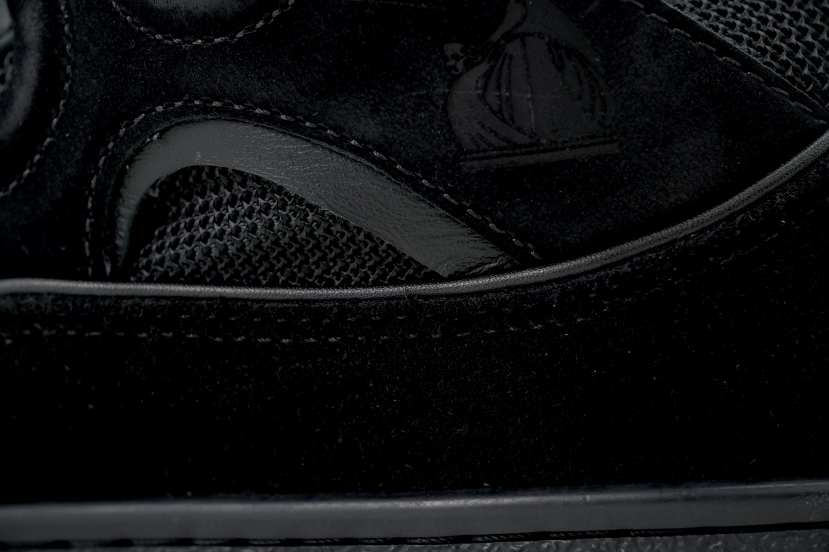  Lanvin Leather Curb All Black